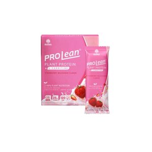 Mana Prolean Dark Strawberry Milkshake 10 ซอง ผลิตภัณฑ์เสริมอาหารไฟเบอร์รสสตรอว์เบอร์รี่เข้มข้น ช่วยเสริมระบบขับถ่ายและสุขภาพทางเดินอาหาร พร้อมดื่มง่ายทุกวัน
