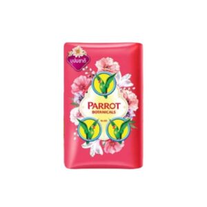 PARROT Botanicals Bar Soap Floral Scent 105g สบู่ก้อนกลิ่นบุปผชาติจากพฤกษาสมุนไพร ช่วยทำความสะอาดผิวหน้าและผิวกาย พร้อมกลิ่นหอมสดชื่นติดทนนาน ใช้ง่ายทุกวัน