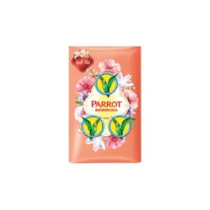 PARROT Botanicals Soap Lily Peach Scent 105g สบู่ก้อนกลิ่นลิลลี่พีชจากพฤกษานกแก้ว ให้ฟองนุ่มละมุน พร้อมกลิ่นหอมสดชื่น ทำความสะอาดผิวหน้าและผิวกาย เหมาะสำหรับใช้ทุกวัน