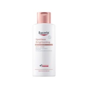 Eucerin Spotless Brightening Skin Tone Perfecting Body Lotion 250ml โลชั่นบำรุงผิวกายเพื่อผิวกระจ่างใส สีผิวสม่ำเสมอ และชุ่มชื้นยาวนาน เหมาะสำหรับทุกสภาพผิวกายที่ต้องการดูสุขภาพดี