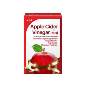 HOF Apple Cider Vinegar Plus 10 แคปซูล — ผลิตภัณฑ์เสริมอาหารที่มีสารสกัดจากแอปเปิ้ลไซเดอร์วินิการ์ ช่วยเสริมระบบย่อย กระตุ้นการเผาผลาญ และสนับสนุนสุขภาพโดยรวม เหมาะสำหรับผู้ที่ต้องการดูแลระบบย่อยและน้ำหนัก