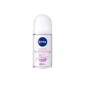 โรลออน NIVEA Extra Brightening 8 Super Food Vitamin C 25ml ผสานวิตามินซีจาก 8 ซูเปอร์ฟู้ดและคอลลาเจนบูสเตอร์ ช่วยระงับกลิ่นและบำรุงใต้วงแขนให้ดูกระจ่างใส พร้อมการปกป้องยาวนาน