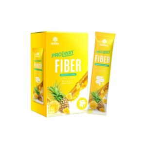 Mana Prolean Fiber Pineapple 5 ซอง — ผลิตภัณฑ์ใยอาหารรสสับปะรดที่ช่วยสนับสนุนระบบขับถ่ายและการควบคุมน้ำหนัก พร้อมรสสดชื่นดื่มง่าย เหมาะสำหรับผู้ที่ต้องการโภชนาการเพื่อสุขภาพ