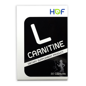 HOF L-Carnitine 735.3 mg 30 แคปซูล — ผลิตภัณฑ์เสริมอาหาร L-คาร์นิทีนสูง ช่วยเพิ่มการเผาผลาญไขมันเป็นพลังงาน ฟื้นฟูร่างกาย และสนับสนุนการทำงานของกล้ามเนื้อ เหมาะสำหรับผู้ที่ต้องการควบคุมน้ำหนักหรือออกกำลังกาย