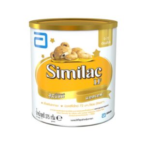 Similac LF 375g นมผงสำหรับทารกแรกเกิด-1 ปี ออกแบบสำหรับทารกที่ย่อยแลคโตสผิดปกติ ให้โปรตีนสูง นิวคลีโอไทด์ 72 มก./ลิตร และกรดไขมันจำเป็นครบถ้วน ใกล้เคียงน้ำนมแม่