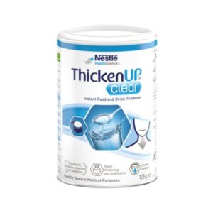 Nestle Resource ThickenUp ขนาด 125 กรัม ผงปรับความข้นหนืดสำหรับผสมอาหารและเครื่องดื่ม เหมาะสำหรับผู้ใหญ่และผู้สูงอายุที่มีปัญหาการกลืน