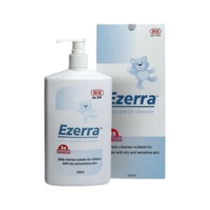 Ezerra Extra Gentle Cleanser 500ml คลีนเซอร์สูตรอ่อนโยนสำหรับผิวเด็กและผิวบอบบางแพ้ง่าย ปราศจาก SLS ให้ความชุ่มชื้น ทำความสะอาดผิวหน้าและผิวกายอย่างอ่อนโยน